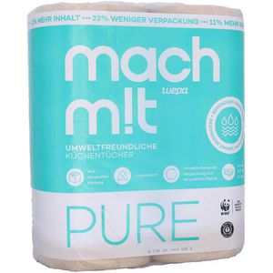 Küchenrolle Wepa Mach m!t PURE, 3-lagig