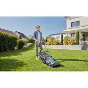 Produktbild für Rasenmäher Gardena PowerMax 37/36V P4A Set, Akku