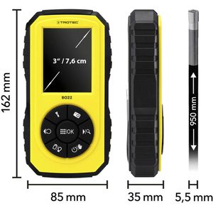 Produktbild für Endoskop-Kamera Trotec BO22 inkl. 3 Sondenaufsätze