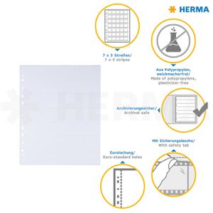 Produktbild für Fotohüllen Herma 7767 Negativstreifen, 2,4 x 3,6cm
