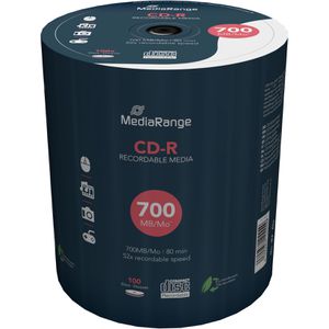 Produktbild für CD-Rohlinge MediaRange MR204, CD-R