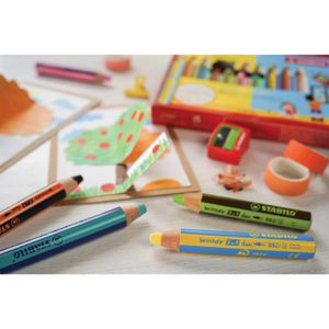 Produktbild für Buntstifte Stabilo woody 3 in 1 duo, 882/10-2