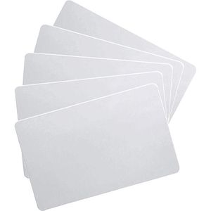 Plastikkarten Evolis Badgy PVC, blanko, weiß