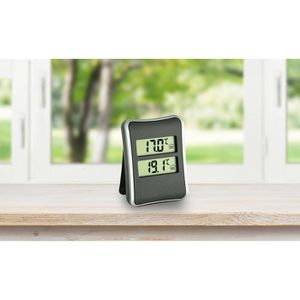 TFA Thermometer 30.1044 digital mit Kabel, Innen-Außentemperatur, schwarz –  Böttcher AG