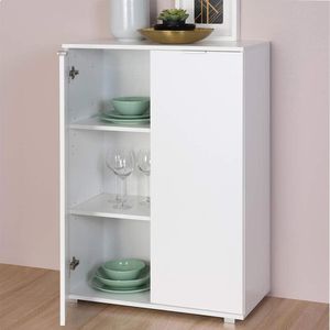 Produktbild für Badschrank CASARIA Alba 106628, mit 4 Füßen, weiß