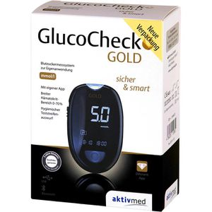 Produktbild für Blutzuckermessgerät Aktivmed GlucoCheck Gold
