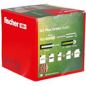 Produktbild für Dübel Fischer 567811, SX Plus Green