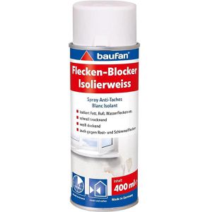 Isolierfarbe Baufan Flecken-Blocker, weiß, 400ml, Spray