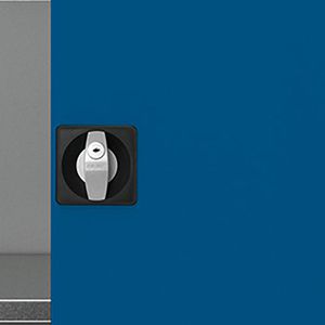 Produktbild für Werkzeugschrank Mauser MKST5/19STG, aus Metall, grau / blau