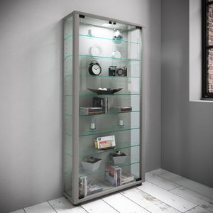 Produktbild für Glasvitrine VCM Lumo Maxi, stehend