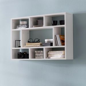 Produktbild für Wandregal Wohnling WL5.810, weiß