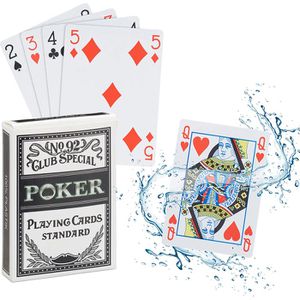 Produktbild für Kartenspiel Relaxdays 10023628, wasserfestes Poker