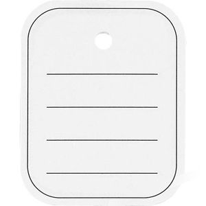 Hängeetiketten Sigel ZB350, 40 x 50 mm
