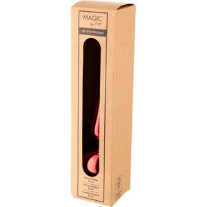 Produktbild für Christbaumspitze Inge-Glas Merry Red, matt oder glänzend, rot