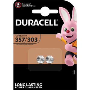 Knopfzelle Duracell 357 / V13GS / SR44 / SR1154