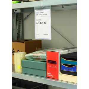 Produktbild für Sichttaschen Böttcher-AG mit Metallöse, A6