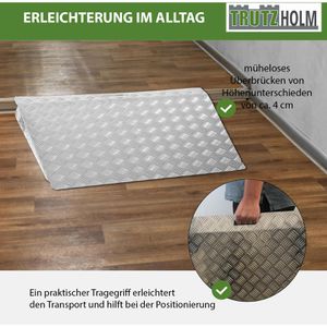 Produktbild für Auffahrrampe Trutzholm 35861, Türschwellenrampe