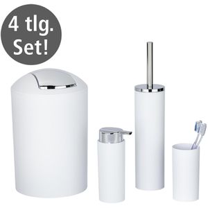 Produktbild für Badaccessoires-Set Wenko Calvo 24077800, 4-teilig