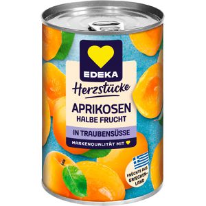 Obstkonserve Edeka Herzstücke Aprikosen in Traubensüße