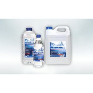 Robbyrob, Destilliertes-Wasser UV-bestrahlt, chemisch rein,  demineralisiert, Kanister, 20 Liter – Böttcher AG