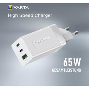Produktbild für USB-Ladegerät Varta High Speed 57956, 65 Watt