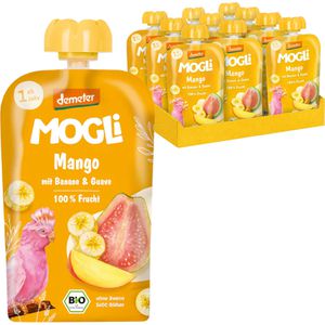 Produktbild für Fruchtpüree MOGLi Mango Quetschie, 100% Frucht demeter, BIO