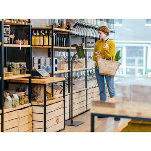 Produktbild für Tablet-Halterung Durable 894501 Tough Floor schwarz, für Boden