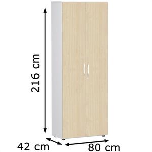Produktbild für Aktenschrank Geramöbel Flex, aus Holz