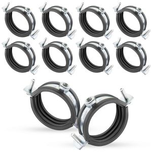 Produktbild für Rohrschelle Poppstar 1011137, Schraubrohrschelle, Set