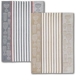 Produktbild für Geschirrtuch Dyckhoff Gläser, 50 x 70 cm