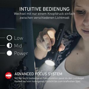Produktbild für Taschenlampe Ledlenser P6R, LED, aufladbar