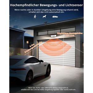 Produktbild für LED-Außenstrahler Lepro 10W, IP65 wasserdicht