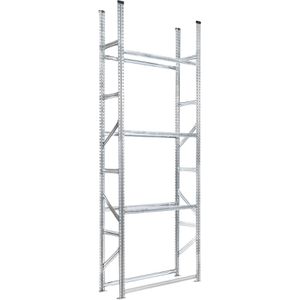 Produktbild für Reifenregal GEWE 3300410RRG4, silber, für 16 Reifen