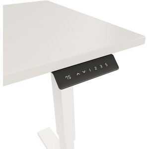 Produktbild für Schreibtisch Bisley E-StarterTech, lichtgrau / weiß