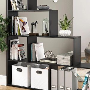 Produktbild für Bücherregal Vicco 58402, schwarz
