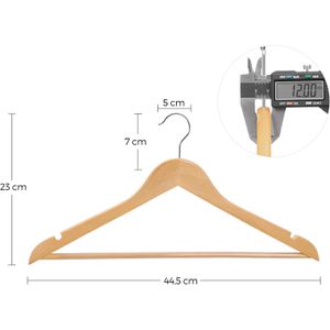 Produktbild für Kleiderbügel Songmics CRW001-20, aus Ahornholz