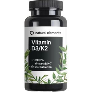 Vitamin-D natural-elements 240 Tabletten