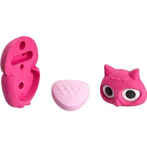 Produktbild für Radiergummi Westcott E-66066, 3D Eule pink