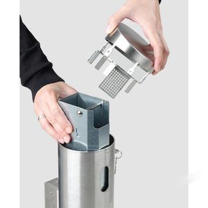 Produktbild für Aschenbecher TKG Smoker, 380141, silber, für Outdoor