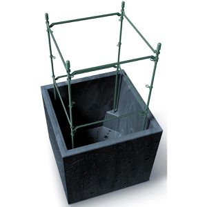 Produktbild für Pflanzkasten Prosperplast Sierra Square Beton