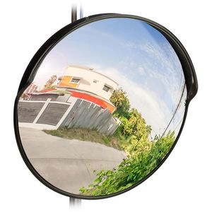 Verkehrsspiegel Relaxdays 10028416, schwarz
