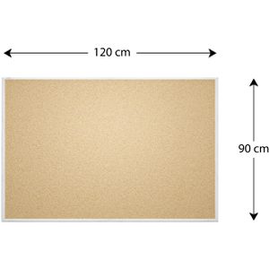 Produktbild für Pinnwand ALLboards braun