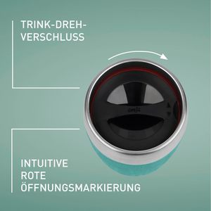 Produktbild für Thermobecher Emsa Travel Cup 514516, petrol