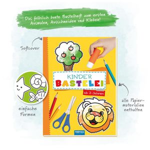 Produktbild für Malbuch Trötsch Kinderbastelei