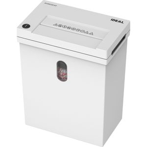Produktbild für Aktenvernichter Ideal 81009111 Shredcat 8100 CC, weiß