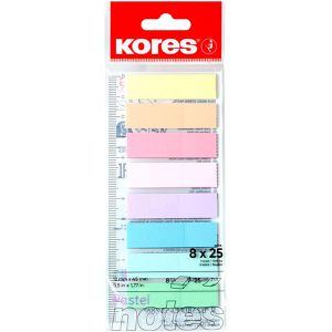 Produktbild für Haftmarker Kores Page Marker, N45128, transparent