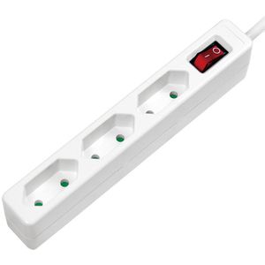 Steckdosenleiste LogiLink LPS230, mit 1,5m Kabel