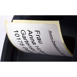 Produktbild für Dymo-Etiketten Zweckform für Dymo 13187, weiß