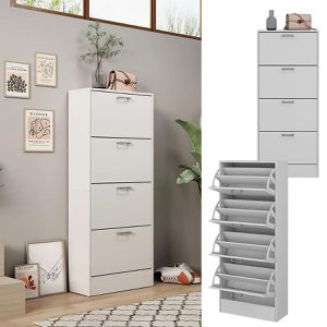 Produktbild für Schuhschrank Vicco Gregor, weiß