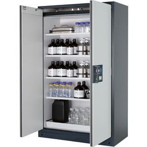 Gefahrstoffschrank asecos Q-Classic 90, 30004, mit 4 Fachböden